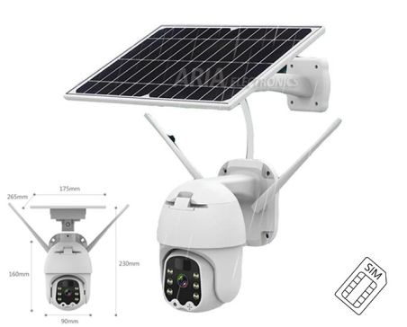 Φωτοβολταϊκή κάμερα 4G με Sim