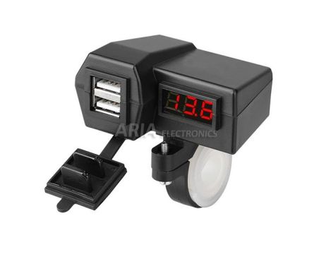 Aδιάβροχος Φορτιστής - Βολτόμετρο