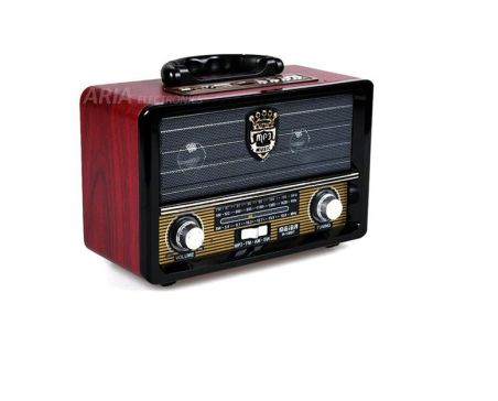 Retro Ραδιόφωνο Επαναφορτιζόμενο