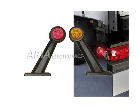 Σετ Φώτα Θέσεως 2 όψεις Πορτοκαλί/Κόκκινο