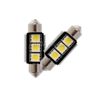 Ζευγάρι Canbus C5W Λάμπες Αυτοκινήτου