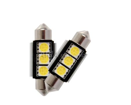 Ζευγάρι Canbus C5W Λάμπες Αυτοκινήτου