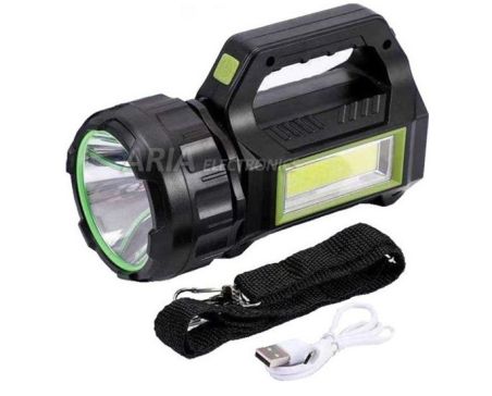 Επαναφορτιζόμενος Φακός - Προβολέας Led