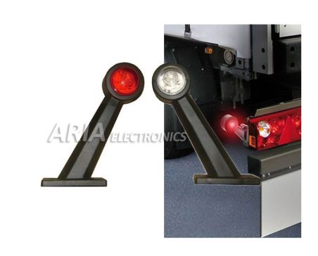 Σετ Φώτα Θέσεως 2 όψεις Λευκό/Κόκκινο