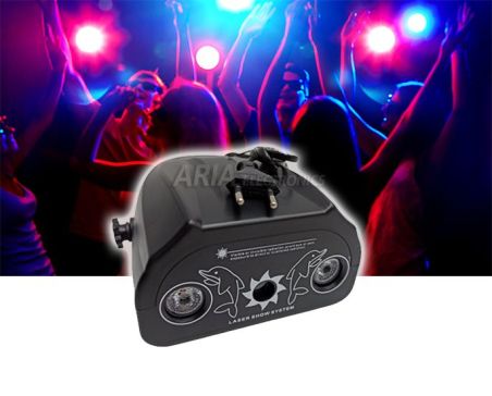 Mini Φωτορυθμικός Προτζέκτορας RGB