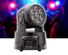 Κατευθυνόμενο Φωτορυθμικό Robot RGB 150w