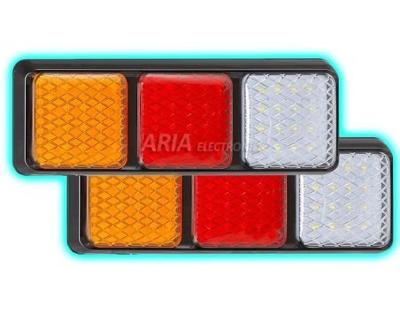 Ζευγάρι Οπίσθια Φανάρια Led 12v - 24v