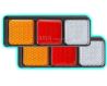 Ζευγάρι Οπίσθια Φανάρια Led 12v - 24v