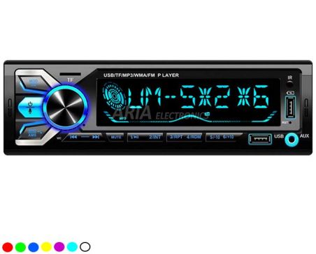 Car Radio με Επιλογή Χρώματος Φωτισμού