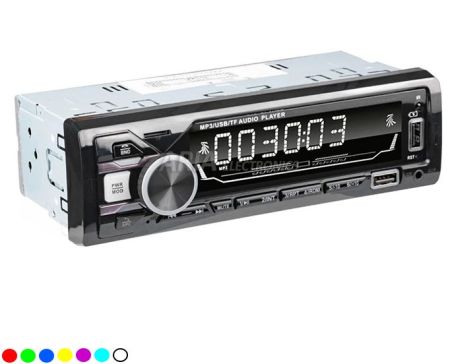 Car Radio με Επιλογή Χρώματος Φωτισμού
