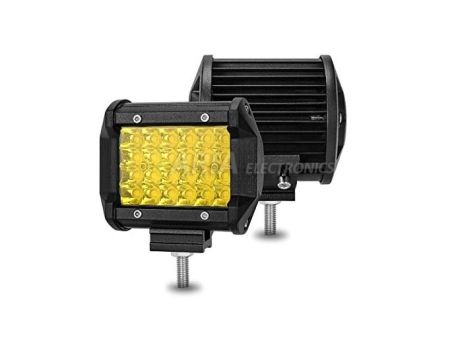 Μπάρα Εργασίας Led 72w Πορτοκαλί