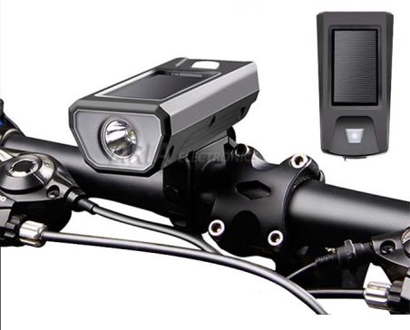 Ηλιακό Φως Ποδηλάτου με Κόρνα