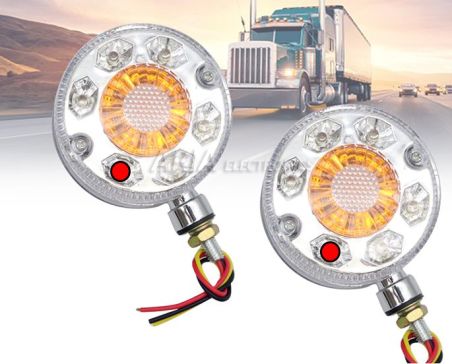 Ζευγάρι Σκουλαρίκια Θέσεως - Όγκου 7,7cm