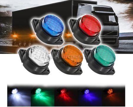 Led Φώτα Θέσεως - Όγκου Mini 8cm