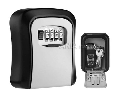 Μεταλλική Κλειδοθήκη με Συνδυασμό 4 Ψηφίων