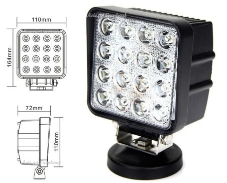 Προβολέας Εργασίας Led 48w