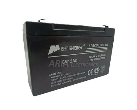 Μπαταρία Βαθείας Εκφόρτισης 12Ah 6V