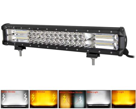 Μπάρα Εργασίας Led  252w Λευκό - Πορτοκαλί