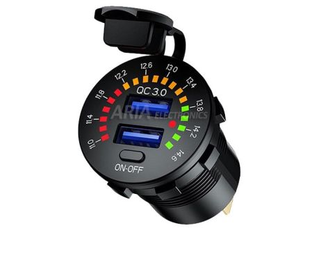 Αδιάβροχος Ταχυφορτιστής USB