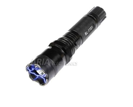 Επαναφορτιζόμενος Φακός με Ηλεκτροσόκ