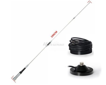 Κεραία VHF - UHF με Μαγνητική Βάση