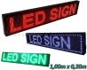 Επιγραφή Κυλιόμενων Μηνυμάτων LED 1,00m x 0,20m