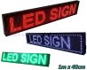 Επιγραφή Κυλιόμενων Μηνυμάτων LED 1,00m x 0,40m