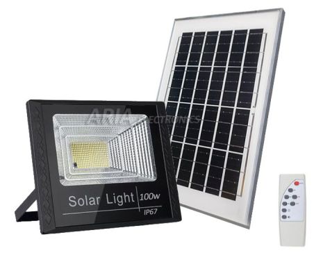 Ηλιακός Προβολέας 100w