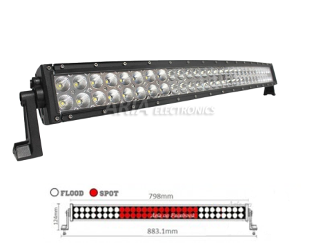 Led Bar 180w Curved Lite