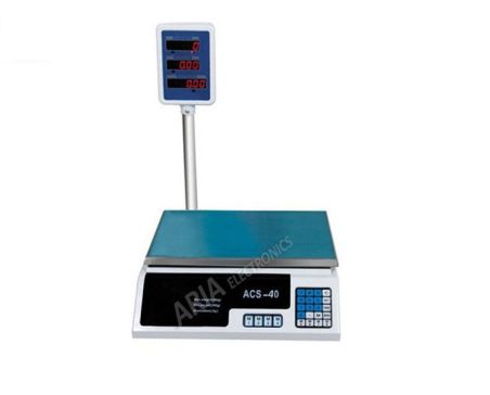 Ψηφιακή  Ζυγαριά Μπαταρίας - Ρεύματος - 40Kg