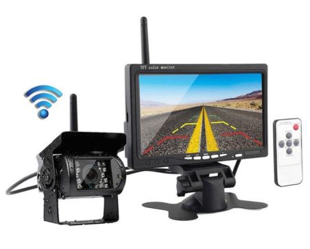 Σετ Ασύρματο Monitor 7" + Κάμερα Οπισθοπορείας