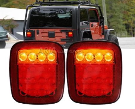 Ζευγάρι Όπίσθια Φανάρια Led