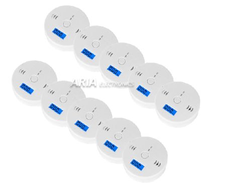 Σετ 10 Ανιχνευτές Καπνού με Alarm