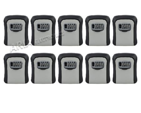 Σετ 10 Μεταλλικές Κλειδοθήκες με Συνδυασμό