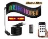 Εύκαμπτη LED Πινακίδα Αυτοκινήτου RGB 35cm x 10cm