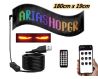 Εύκαμπτη LED Πινακίδα RGB 180cm x 19cm