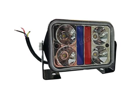 Φανάρι Hi-Low Spot Led 36w Strobe