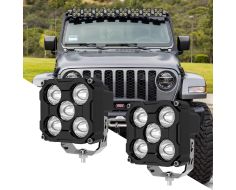 Σετ προβολείς Led 2x75w