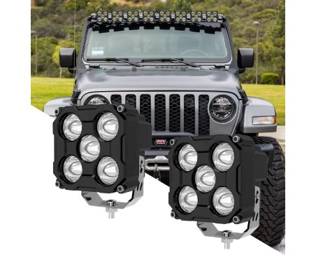 Σετ προβολείς Led 2x75w