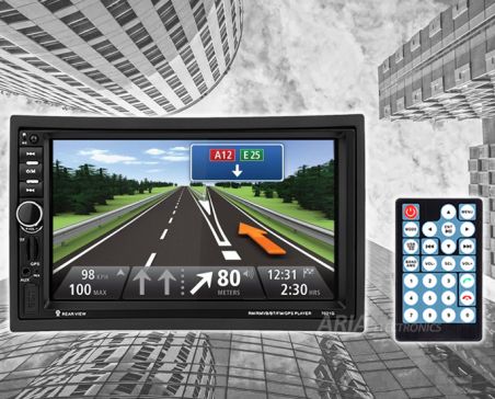 Multimedia GPS Οθόνη αφής 7"