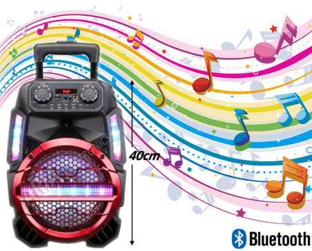 Φορητό Ηχείο Επαναφορτιζόμενο