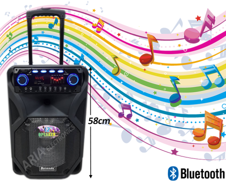 Φορητό Ηχείο Επαναφορτιζόμενο