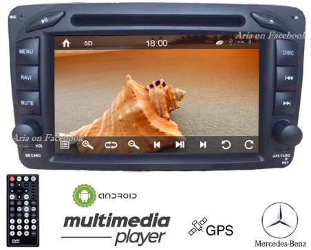Mercedes Οθόνη Αυτοκινήτου 7"