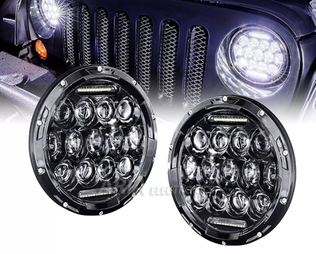 Σετ  Φανάρια Jeep 7"