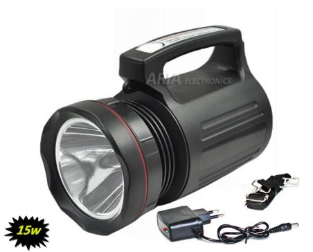 Επαναφορτιζόμενος Φακός - Προβολέας