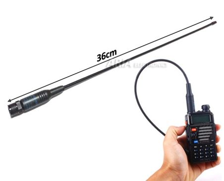 Κεραία  Rubber VHF - UHF - 36cm