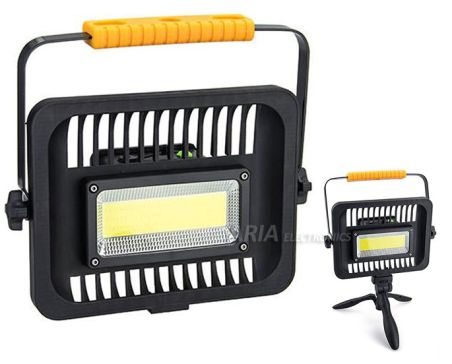 Επαναφορτιζόμενος Προβολέας  50w