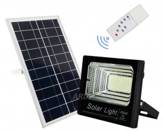 Led Προβολέας με Solar Panel 200w