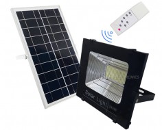 Led Προβολέας με Solar Panel 240w