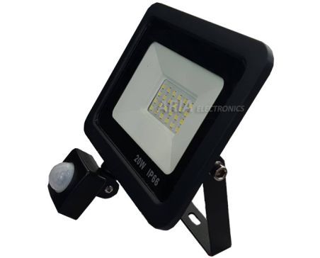 Προβολέας  20w  με Αισθητήρα  Κίνησης